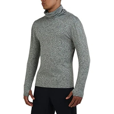 Immagine di TCA Warm Up da Uomo Maglia a Collo Alto Corsa Maniche Lunghe Grigio Chiaro, L