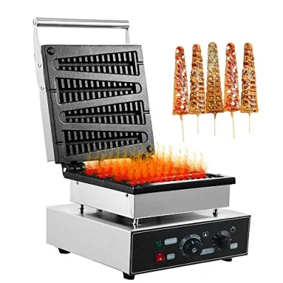 Immagine di Lolly Waffle Maker Piastra elettrica antiaderente per waffle,1750W électrique Muffin gaufre machine gaufrier