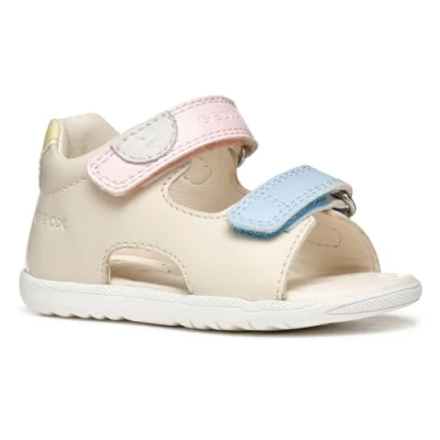 Immagine di Geox B Sandal Macchia Gir, Bimba 0 24, Lt Ivory/Lt Yellow, 18 EU
