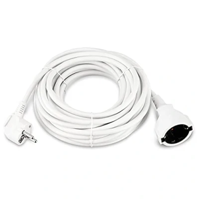 Immagine di REV Ritter 0016100114 Prolunga H05VV F SK 10 m, colore: Bianco