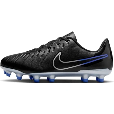 Immagine di Nike JR Tiempo Legend 10 Club Black/Chrome Hyper Royal, Scarpe da Ginnastica, Nero Argento Blu, 37.5 EU