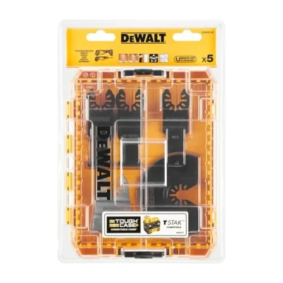 Immagine di DeWALT Multi Tool DT20761 QZ Set di 5 utensili multifunzione con attacco multifit