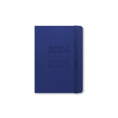 Immagine di Letts of London Memo Agenda accademica 2024/2025, formato A6, visualizzazione settimanale, colore: blu