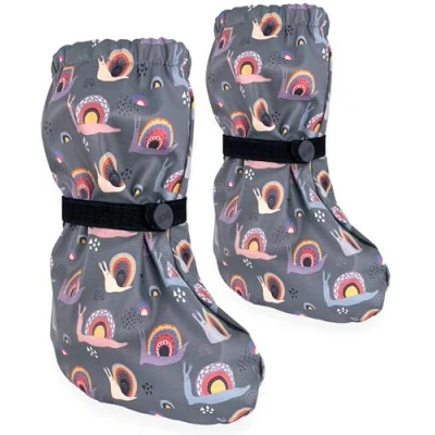 Immagine di HECKBO Scarpette da pioggia per bambini 3 a 24 mesi impermeabili con fodera in pile molti modelli scarpe fango e ragazzi