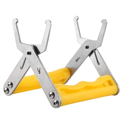 Immagine di Garosa Frame Holder Grip Bee Hive Lift Gripper Tool Attrezzatura per Apicoltore di Apicoltura in Acciaio Inox