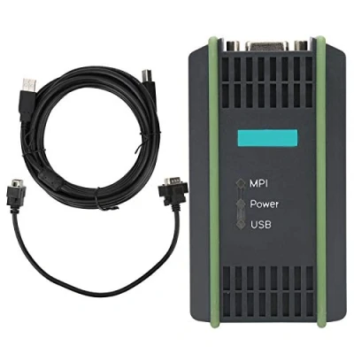 Immagine di 6GK1571 0BA00 0AA0/USB MPI Cavo di programmazione PLC, riduce l&#039;interferenza del segnale esterno Adattatore per chip PC con isolamento a filo morbido Siemens S7 300