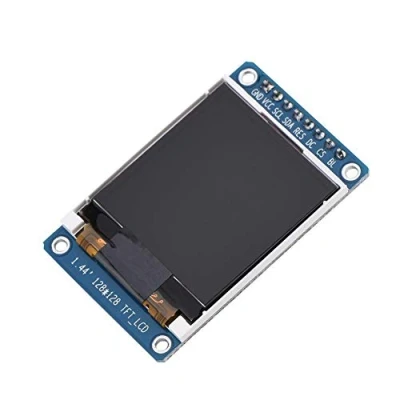 Immagine di DollaTek Display LCD TFT da 1.44 Pollici a Colori 65K 128x128 Modulo Porta seriale SPI ST7735 per Arm 51 Arduino