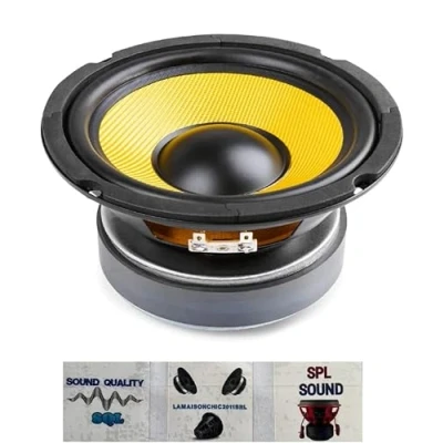 Immagine di 1 FENTON 902.423 WK16 altoparlante woofer wide range kevlar 16,5 cm 165 mm 6,5&quot; 125 watt rms 250 max 8 ohm sensibilità 88 db sospensione in gomma, pezzo + 3 adesivi omaggio