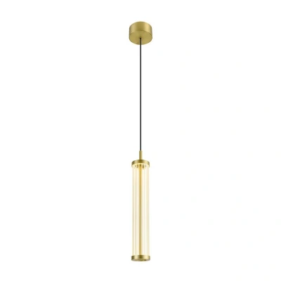 Immagine di SLV QUIMERA 1008033 Lampada a sospensione LED (monocolore) ERP: E (A G) 8.20 W Ottone