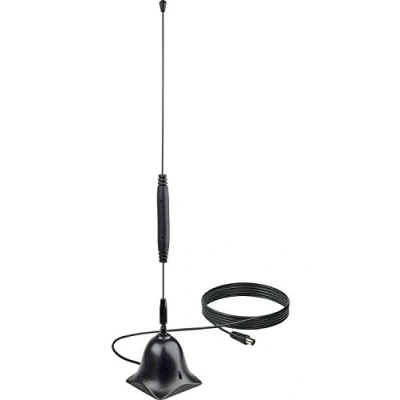 Immagine di Schwaiger Antenna a stilo HD (Antenna interna, 35 dB, DVB T / T2, DAB/ DAB+), Parabola + Antenna, Nero
