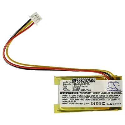 Immagine di vhbw batteria sostituisce Logitech 533 000069, 000151, AHB521630, AHB521630PJT 04 per mouse senza cavo, wireless (180mAh, 3,7V, Li Poly)