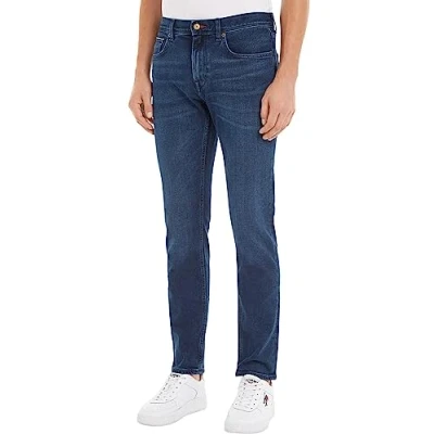 Immagine di Tommy Hilfiger Jeans Uomo Core Straight Denton Elasticizzati, Blu (Bridger Indigo), 28W / 30L