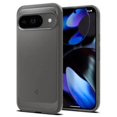 Immagine di Spigen Cover Rugged Armor Compatibile con Pixel 9/9 Pro Marmo Grigio