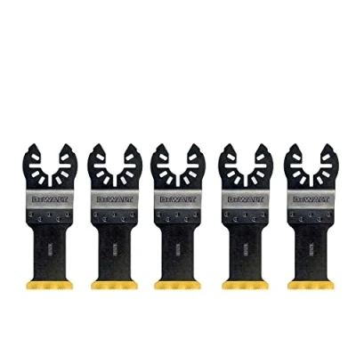 Immagine di DeWalt Accessori Per Utensile Multifuzione N.5 Lame In Titanio Lunga Durata Tagli Ad Affondamento
