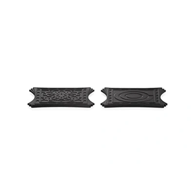 Immagine di Le Creuset Set di 2 sottopentola magnetici, 9.5 x cm, Silicone, Nero Lucido, 93009400140002