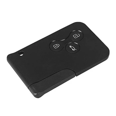 Immagine di GUSCIO TELECOMANDO CHIAVE SCHEDA 3 TASTI COMPATIBILE PER RENAULT MEGANE CLIO SCENIC