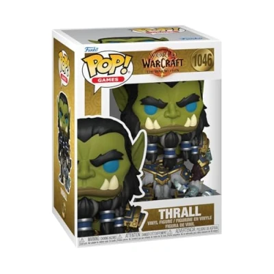 Immagine di Funko Pop! Games: WoW Thrall World Of Warcraft Figura in Vinile da Collezione Idea Regalo Merchandising Ufficiale Giocattoli per Bambini e Adulti Video Games Fans