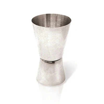 Immagine di Vin Bouquet Bicchiere/Jigger 20/40, Metallo, Argento, 20/40 ml
