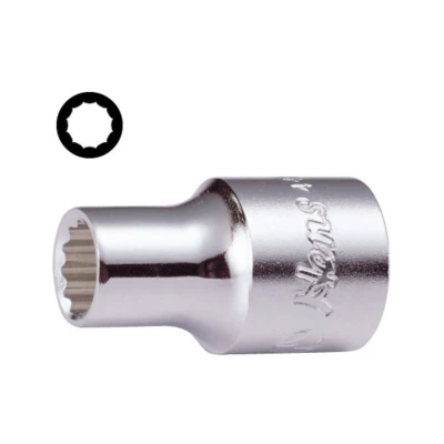 Immagine di Presa a dodici facce 1/2&#039; HANS 14 mm 12 kant kurz