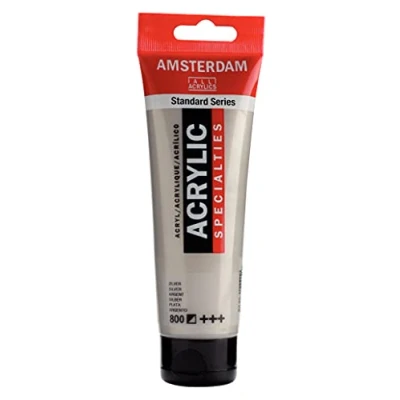 Immagine di Amsterdam Tubo acrilico Standard Series 120 ml Argento 800 (17098002)