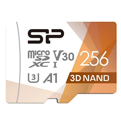 Immagine di Silicon Power Scheda di Memoria MicroSDXC UHS 3 da 256 GB (FBE SU256GBSTXDU3V20EU)