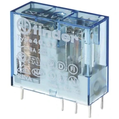 Immagine di Finder 40.52.9.048.0000 Relè per PCB 48 V/DC 8 A 2 scambi 1 pz.