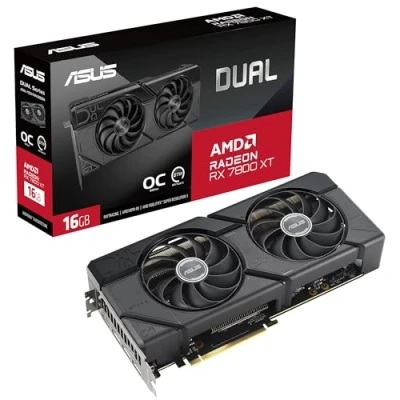 Immagine di VGA Asus Radeon RX 7800XT 16GB DUAL OC GDDR6