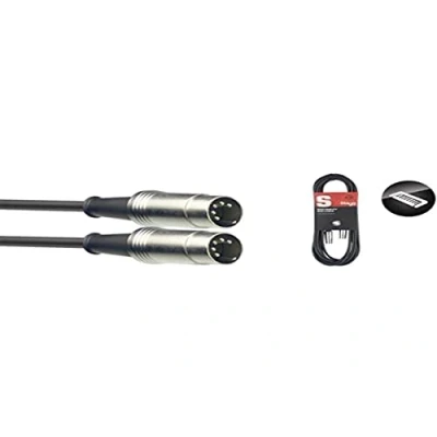 Immagine di Stagg SMD1 Cavo Midi con connettore DIN maschio a 5 pin da 1 m