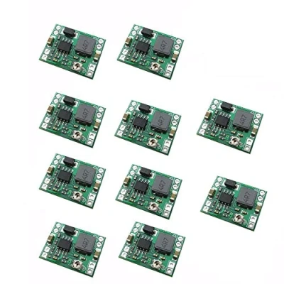 Immagine di DollaTek 10Pcs MP1584EN Ultra Piccolo DC Power 3A Modulo discendente convertitore Buck Regolabile da 24V a 12V 5V 9V 3V per Arduino