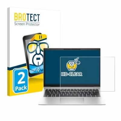 Immagine di brotect Pellicola Protettiva per HP EliteBook 830 G11 Protezione Schermo (2 Pezzi) [Trasparente, Anti Impronte]