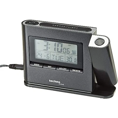 Immagine di TechnoLine WT 519 Orologio Radio, Nero, 12.9x3.4x9.2 cm
