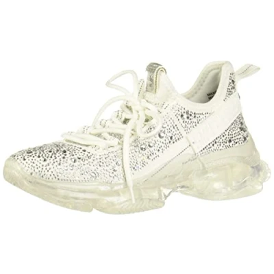 Immagine di Steve Madden Maxima, Scarpe da Ginnastica Donna, Bianco Multicolore, 40 EU