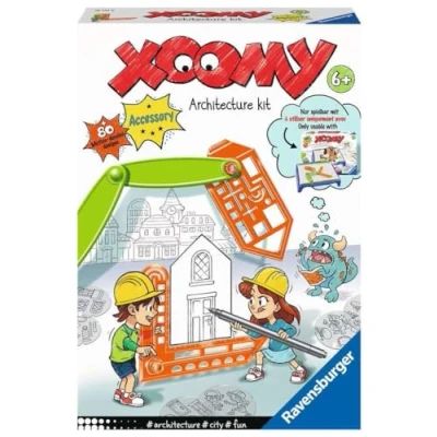 Immagine di RAVENSBURGER Xoomy Architecture Kit 18147 disegnare e creativi per Bambini dai 6 Anni in su,