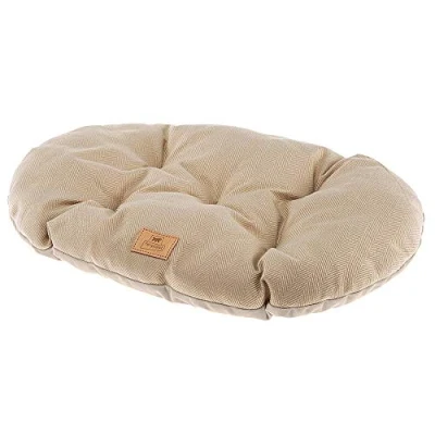 Immagine di Ferplast Cuscino per cani e gatti STUART 45/2, Double face, Tweed soffice velluto, Lavabile, Beige