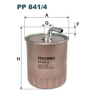 Immagine di FILTRON PP 841/4 Filtro Carburante per condotti/circuiti 10 12 MERCEDES BENZ: Classe C Sedan, CLK Coupe, T modell