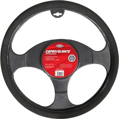 Immagine di Coprivolante auto in tessuto tecnico antiscivolo diam. 40 42 cm