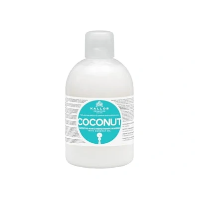 Immagine di Kallos Kjmn Szampon Do Włosów Odżywczo Wzmacniający Z Olejkiem Kokosowym Coconut 1000 ml