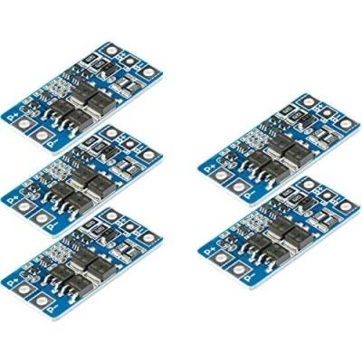 Immagine di TECNOIOT 5pcs 2S 10A 8.4V 7.4V Li ion Lithium 18650 BMS PCM Battery Protection Board