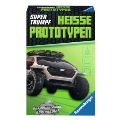 Immagine di Ravensburger Kinderkartpiele 20694 Gioco di carte &quot;Supertrumpf&quot;, prototipi caldi, Quartetto e Trumpf&quot; per i fan della tecnica, a partire dai 7 anni