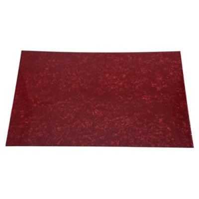 Immagine di Kaish, battipenna per chitarra e basso, in materiale liscio, 290 x 430 mm Red Pearl