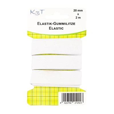 Immagine di K3T Elastico, Bianco, 20 mm x 2 m