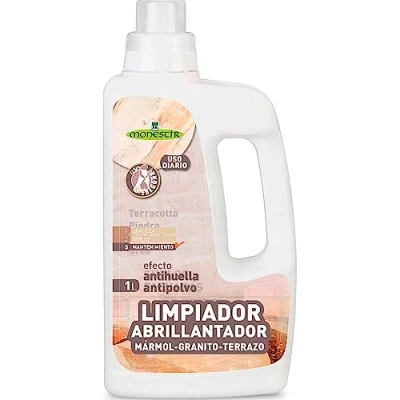 Immagine di MONESTIR Detergente lucidante per Pavimenti in Marmo, Granito e terrazzo, 1 l