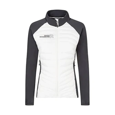 Immagine di Rock Experience REWJ06001 TEQUILA HYBRID Giacca Donna 0006 Marshmallow+1323 Ebony M