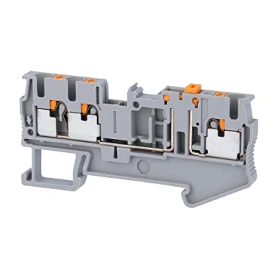 Immagine di Phoenix Contact PT 2,5 TWIN MT 3210169 Morsetto sezionatore Numero Poli (num): 3 0.14 mm² 2.5 Grigio 50 pz.