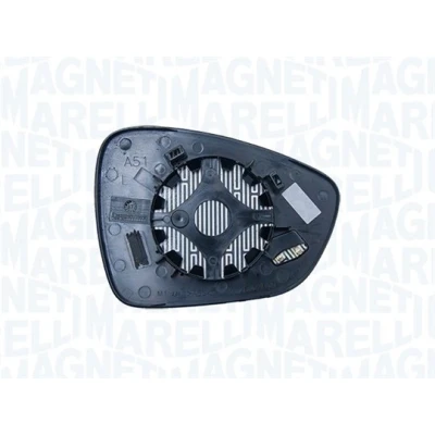 Immagine di MAGNETI MARELLI 182209008200 Vetro Specchio Retrovisore con supporto Dx termico CITROËN: C3 II, DS3 Hatchback