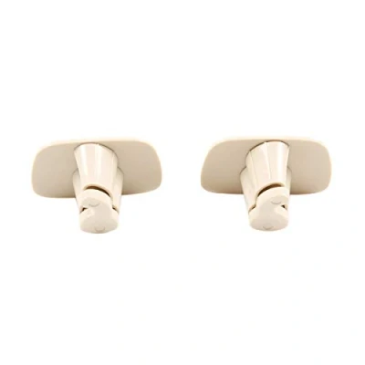 Immagine di INTCHE 2 Pezzi Auto Beige ABS Interni Ganci Tetto Appendiabiti per Volvo V90 S90 XC40 XC60 XC90 2015 2020