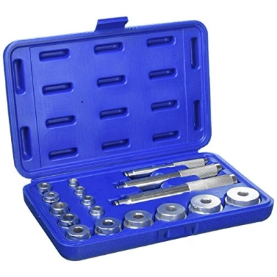 Immagine di Blue Spot Tools 07901 Bearing Race and Seal Driver Kit, argento, set di 17 pezzi