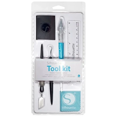 Immagine di Silhouette Tool Kit di Attrezzi, Acrilico, Multicolore, 12.7x25.14x2.54 cm