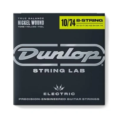 Immagine di Jim Dunlop DEN1074 Corda per basso elettrico in nichel, 10 74, Set singolo