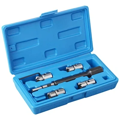 Immagine di DAYUAN Set di 5 taglierine per iniettori diesel compatibili con Delphi Bosch Bmw Merc CRD PSA Ford Fiat